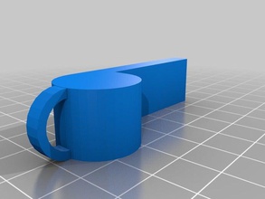 mon personnalisée de votre coup sifflet la musique maintenant personnalisateur permis 3d print model - Mito3D