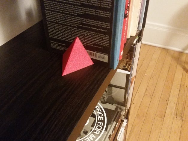 simple bookend organization book bookshelf 3D print model - Mito3D