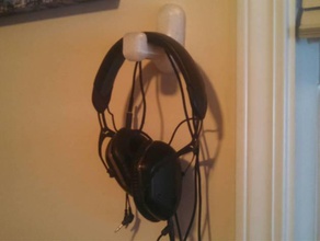 headphone hanger household holder 3d print model - Mito3D