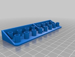16 tool holder holders & boxes customized 3d print model - Mito3D
