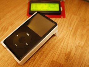 ipod classic cd tutucu bmw araçlar ses 320 d 3 Serisi e90 nano video 3d print model - Mito3D
