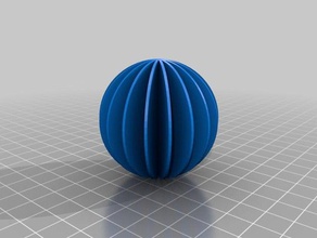 bola estrela uso prático esculturas hélice 3d print model - Mito3D