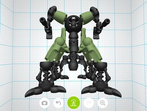 mecha sentinel - tinkerplay toy 02 toys & games army military 3d print model - Mito3D