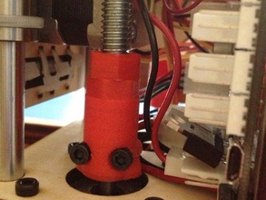 printrbot einfache Kupplung 3d Drucker Teile 3d print model - Mito3D