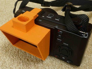 lcd hood sigma dp2 merrill fotocamera 3d print model - Mito3D