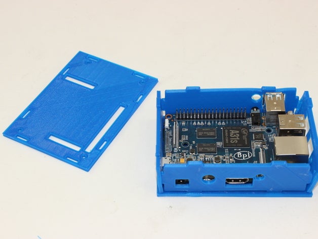 banana pi m2 de caso eletrônica 3D print model - Mito3D