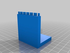 Zentrifugen-Rohr-Klemmschelle & - Ständer Biologie 3d print model - Mito3D