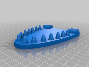 ketter de cocodrilo La impresión en 3d animal el cráneo 3d print model - Mito3D