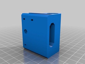 i3 ziptiedish x-end- 3d printer parts prusa y-corner 3d print model - Mito3D