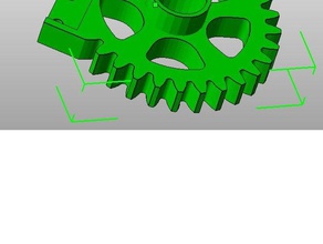 rodas teeths robótica 3d print model - Mito3D