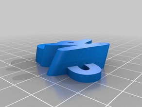 4 Anahtarlık organizasyon özelleştirilmiş 3d print model - Mito3D