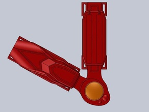 ironarm mühendislik 3d baskılı dış iskelet kol pazı dirsek tepki verdi rehabilite rehabilitasyon 3d print model - Mito3D