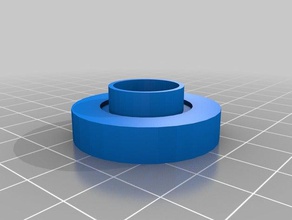 customizable axle grinder flange washer diy 3d print model - Mito3D