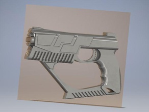 scifi concepto de la proposición pistola el prop 3d print model - Mito3D