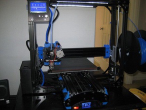 openbuilds v-slot y axis lulzbot taz 3 4 5 6 printers 3d printer parts ao-10x bearing boxed builds linear open openrail rail 3d print model - Mito3D