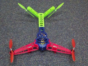 sorpion coda a v quadcopter nuove parti più leggere rc veicoli 3d print model - Mito3D