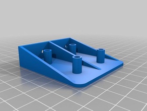 my customized tool holder 4 holders & boxes 3d print model - Mito3D