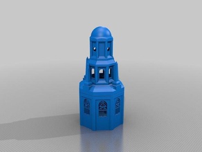 temple time decorative box buildings & structures containers legend zelda 3d print model - Mito3D
