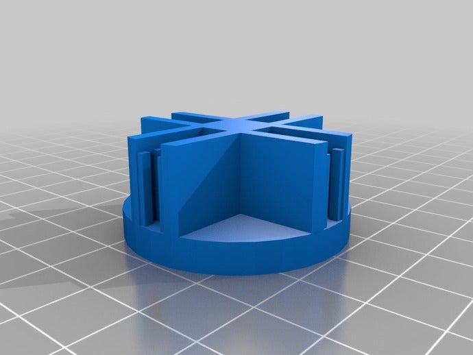 wire cube connector organization 3D print model - Mito3D