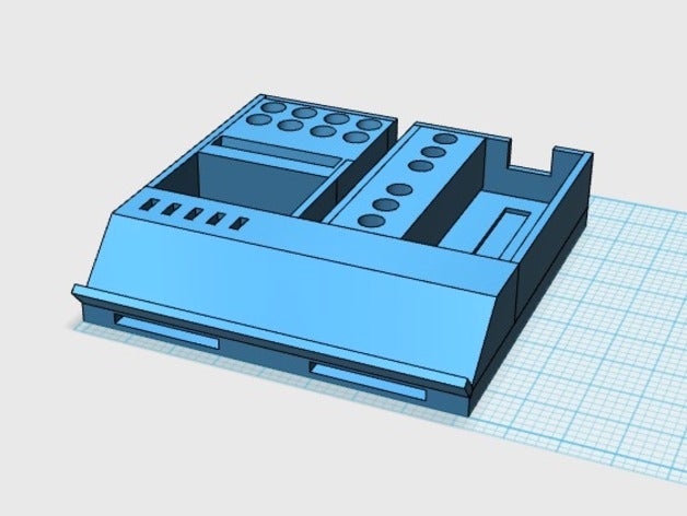 deskmate original portaherramientas y cajas el diseñador diseño industrial organizador 3D print model - Mito3D