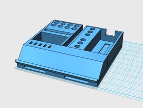 deskmate original portaherramientas y cajas el diseñador diseño industrial organizador 3d print model - Mito3D