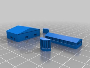 rockhill- cabin buildings 3d printing 3d print model - Mito3D