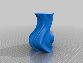 strano tornado vaso strumenti di disegno il 3d print model - Mito3D