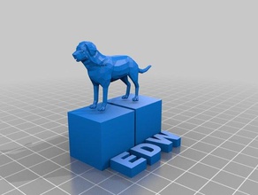 copy dog 3d printing 3d print model - Mito3D