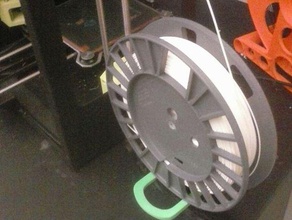 minimal-filament spool holder remix 3d Drucker Zubehör filament Halter ninjaflex tpe 3d print model - Mito3D