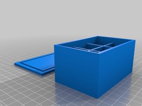 six section container 3d printing 3d print model - Mito3D