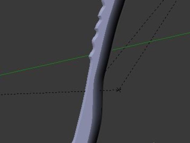 dawnguard axe props elder scrolls skyrim 3D print model - Mito3D