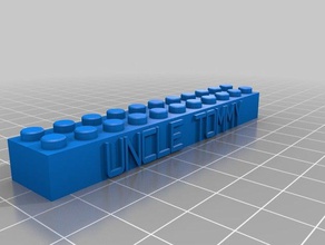 tio tommy brinquedos de construção personalizado 3d print model - Mito3D