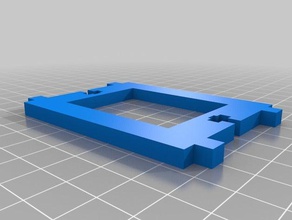 my customized parametric spool holder printrbot 3d printer accessories 3d print model - Mito3D