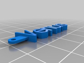 venus llavero organización personalizado 3d print model - Mito3D