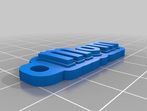 anne Anahtarlık organizasyon özelleştirilmiş 3d print model - Mito3D