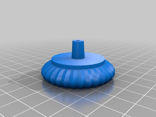 tour facile de la lampe bouton L'impression 3d 3D print model - Mito3D