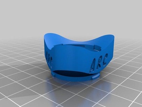meu personalizados empilhamento recipiente recipientes personalizado 3d print model - Mito3D