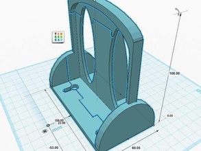 karcher wv60 wall mount 3d printing overhang vac 3d print model - Mito3D