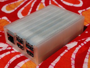 raspberry pi 2 caso openscad l'elettronica 3d print model - Mito3D