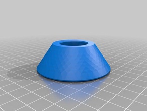 near universal spool center 3d printer accessories freecad hub cone 3d print model - Mito3D