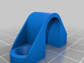 my customized pipe saddle clamp buttrusses parts 3d print model - Mito3D
