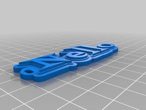 nello nome organizzazione su misura 3d print model - Mito3D