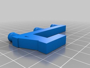 u-bracket peg board organization customized 3d print model - Mito3D