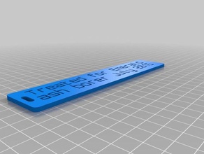2015 eab etiketi organizasyon özelleştirilmiş 3d print model - Mito3D