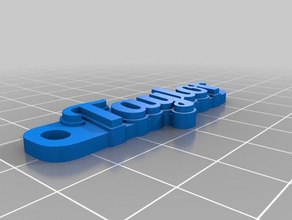 taylor nametag organization customized 3d print model - Mito3D