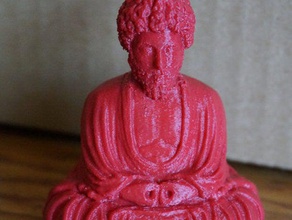 sitzender buddha marcus aurelius Skulpturen 3d print model - Mito3D