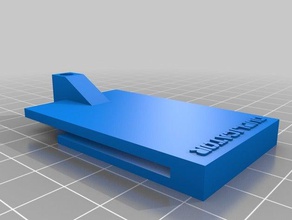 wanhao prusa duplicateur i3 chargeur clip L'impression 3d 3d print model - Mito3D