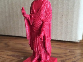 standing buddha marcus aurelius sculptures 3d print model - Mito3D