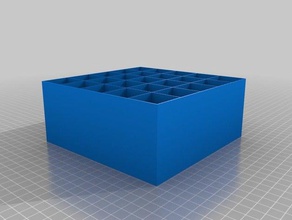 cubby box vape-líquidos organización personalizado 3d print model - Mito3D