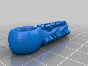 mi personalizados trenzado llavero llaveros personalizado 3d print model - Mito3D